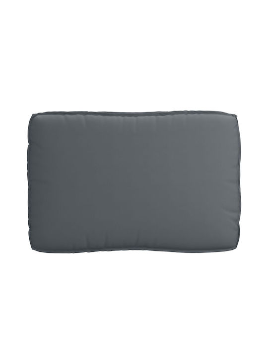 vidaXL Wasserdichtes Sitzbank-Kissen Palette Anthrazit 80x120cm