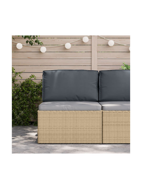 vidaXL vidaXL Wasserdichtes Sitzbank-Kissen mit Rückenlehne Anthrazit 40x80cm Verschiedene Farben