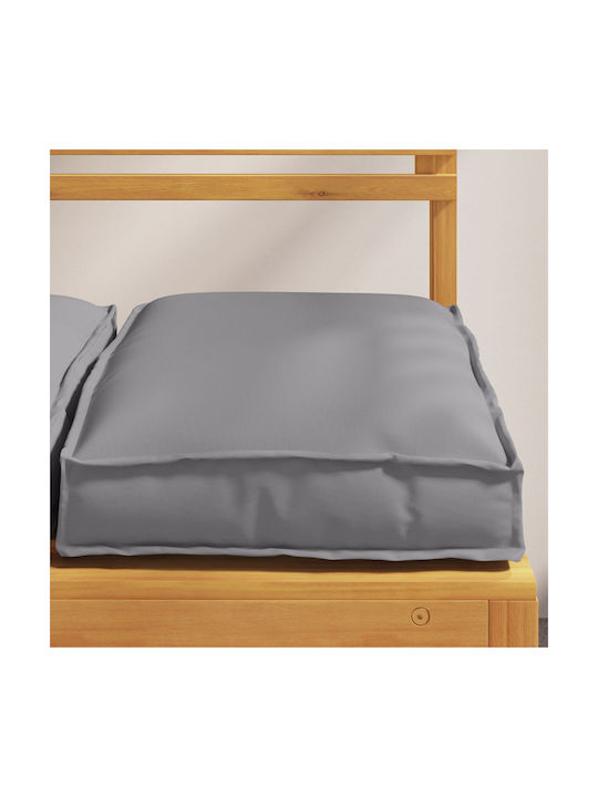 vidaXL Gray Bench Cushion for Pallet 6 Pieces 40x40cm