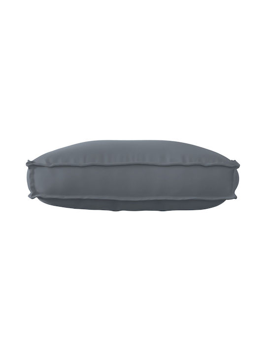 vidaXL Waterproof Bench Cushion for Pallet with Backrest Anthracite 40x70cm