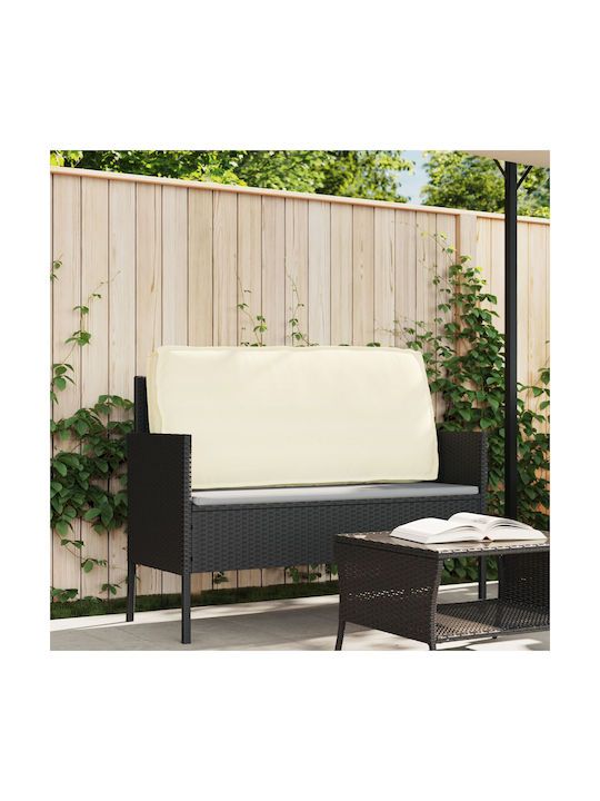 vidaXL Възглавница за Пейка от Палети Крем 50x120см. 42001550