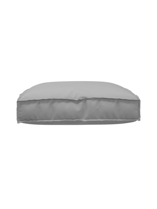 vidaXL Waterproof Bench Cushion for Palette Gray 80x80cm