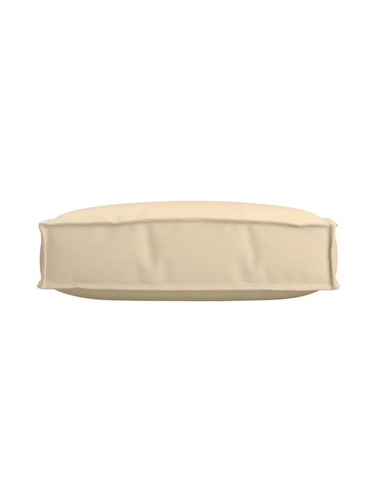 vidaXL Waterproof Pallet Bench Cushion Beige 60x60cm. 42001491
