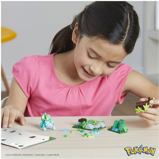 Mega Bloks Τουβλάκια Bulbasaur'S Forest Trek για 6+ Ετών 82τμχ