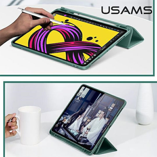 Usams BH654 Flip Cover Ροζ (iPad Air 2020/2022)