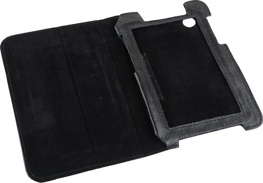 Quer Flip Cover Μαύρη (Samsung Galaxy Tab P3100)
