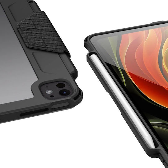 Mobile Origin Flip Cover Ανθεκτική Μαύρη (iPad Pro 2024 11")
