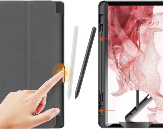 Dux Ducis Domo Flip Cover Blacη (Samsung Galaxy Tab S8/S9 Ultra) 660203828A