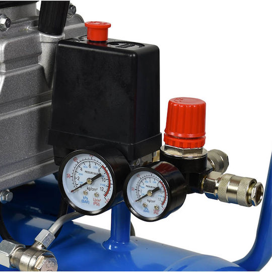 Toros Single-Phase Air Compressors with Power 2.5hp and Airtank 24lt 602081