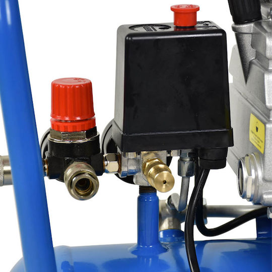 Toros Single-Phase Air Compressors with Power 2.5hp and Airtank 24lt 602081