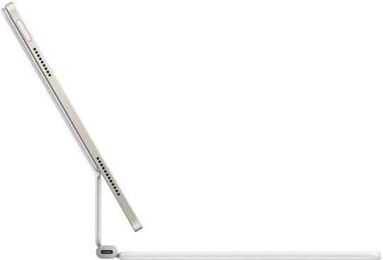 Apple Magic Keyboard Флип Капак Международен Английски Език Бяла (iPad Air 11" 2024/2025/2026)