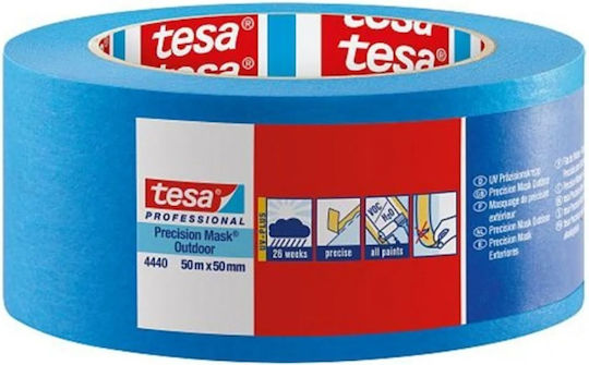 Χαρτοταινία Μπλε Uv 26 Εβδομάδων 50m X 38mm 4440 Tesa