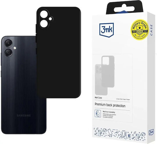 3MK Galaxy Back Cover Σιλικόνης Μαύρο (Samsung Galaxy A05)