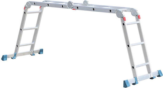 Bormann Pro BHL5050 Multipurpose Ladder 4x4 with Maximum Height 4.7m