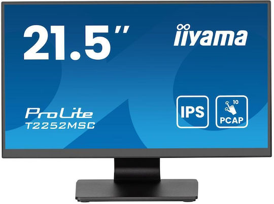 Iiyama POS Monitor 22" LED / IPS με Ανάλυση 1920x1080