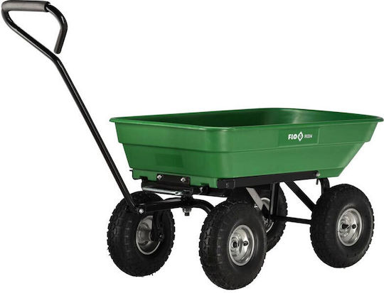 Dump Cart Garden Cart Metallic Four-wheel 55lt 87x47cm.