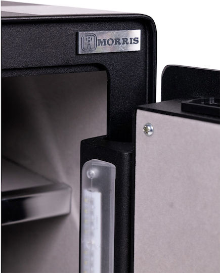 Morris Seif cu Blocare Digitală, Cheie și Amprentă Digitală cu Dimensiunile L35xW25xH25cm MHS-1002