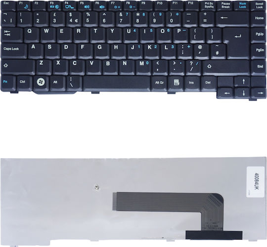 Laptop Keyboard Fujitsu Siemens Amilo Li 1818 Li 1818 Li 1820 Li 1820 Li1818 Li1820 Advent 9215 9515 9615 9617 Series Replacement Part Number 71gl70074-20 71gl70074-00 Mp-02686d0-360il Code 40084uk