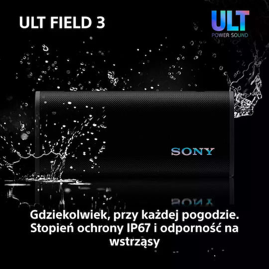 Sony ULT FIELD 3 Αδιάβροχο Ηχείο Bluetooth 27W με Διάρκεια Μπαταρίας έως 24 ώρες Λευκό