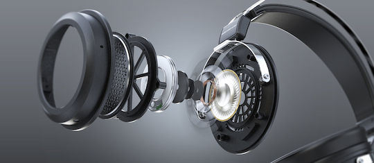 Fiio JT1 Ενσύρματα Over Ear Ακουστικά Μαύρα