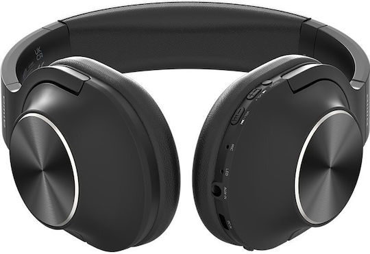 Aiwa Безжични / Жични Over Ear Слушалки с 13 часа Работа Черни
