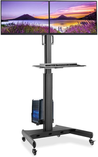 Techly ICA-TR42 Fernsehhalterung Boden mit Arm bis 32"