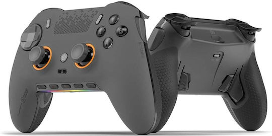 SCUF Envision Pro Wireless Gamepad with Hall Effect Sticks for PC Steel Gray