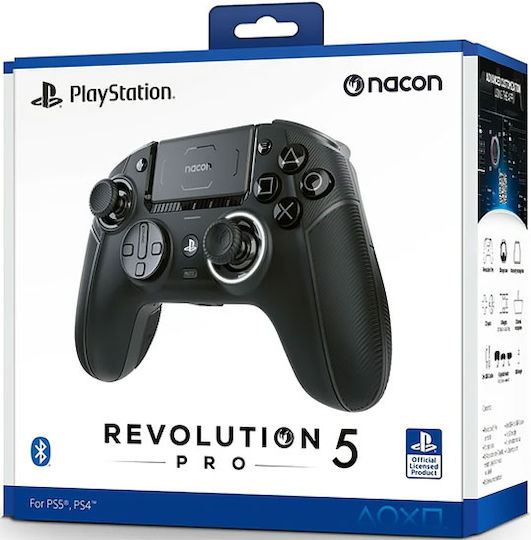 Nacon Revolution 5 Pro Ασύρματο Gamepad για PS5 Μαύρο