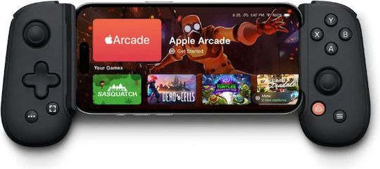 Backbone One Ενσύρματο Gamepad για iOS Μαύρο