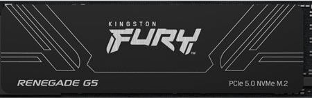 Kingston FURY Renegade G5 SSD 1TB M.2 (тип 2280) с PCI Express 5.0 Съвместим с PlayStation 5 SFYR2S/1T0