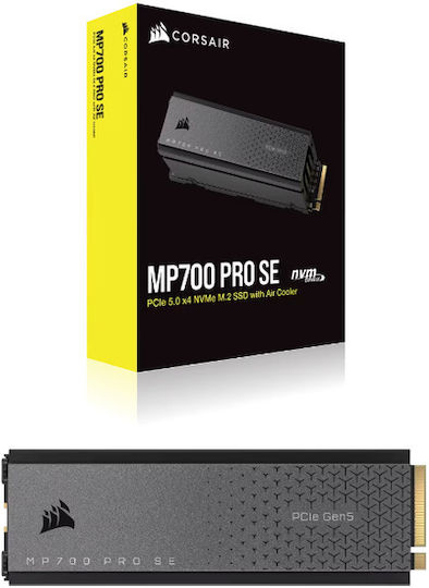 Corsair MP700 PRO SE SSD 4TB τύπου M.2 με σύνδεση PCI Express 5.0 (PS5 Compatible) CSSD-F4000GBMP700PROS