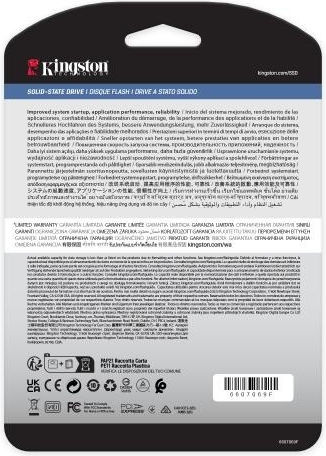 Kingston DC2000B SSD 960GB τύπου M.2 με σύνδεση PCI Express 4.0 (PS5 Compatible) SEDC2000BM8/960G