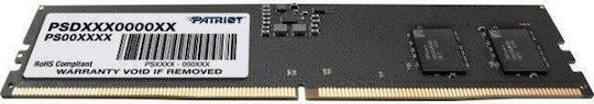 Patriot Signature DDR5 με Module 1x16GB και Ταχύτητα 5600 για Desktop