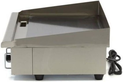 Maxima Gewerbliche Flachgrillplatten Elektrisch 3kW mit glatter & geriffelter Platte