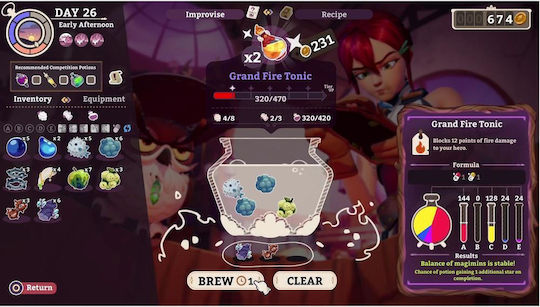 Potionomics Майсторска изработка Издание Игра за Switch
