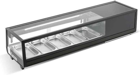 Karamco Βιτρίνα Συντήρησης Επιτραπέζια 135.2x40.6x31.8cm Cs52a