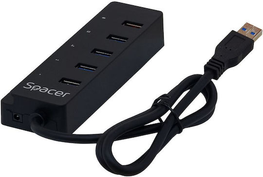 Spacer Hub 5 Porturi USB 3.0 Cu Conectare USB-A