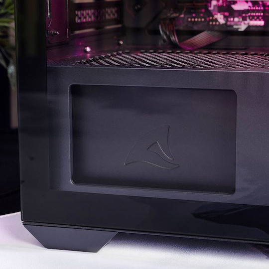 Sharkoon Rebel P10 850W Black Computer Power Supply Full Wired Cybenetics Silver