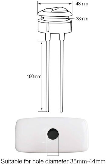 Geberit Flush Button 261.200.00.1