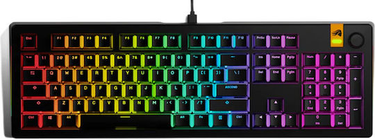 Glorious PC Gaming Race GMMK 3 Gaming Mechanical Keyboard with Glorious Fox switches and RGB lighting (English US)