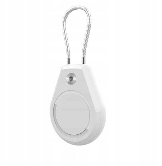 Hurtel 2 бр Калъф за ключодържател Силикон за AirTag Black + White