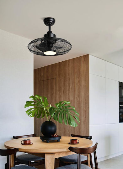 Eglo Igeldo Ceiling Fan 53cm Black