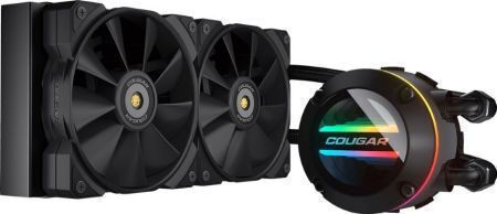 Cougar Poseidon-GT 240 Υδρόψυξη AIO CPU με 2 Ανεμιστήρες 120mm και ARGB Φωτισμό