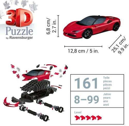 Ravensburger 3d Puzzle Ferrari Sf90 Stradale 108p 10311576