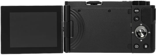 AgfaPhoto Realishot C130 Compact Φωτογραφική Μηχανή 24MP 4K UHD Οπτικού Ζουμ 10x Μαύρη