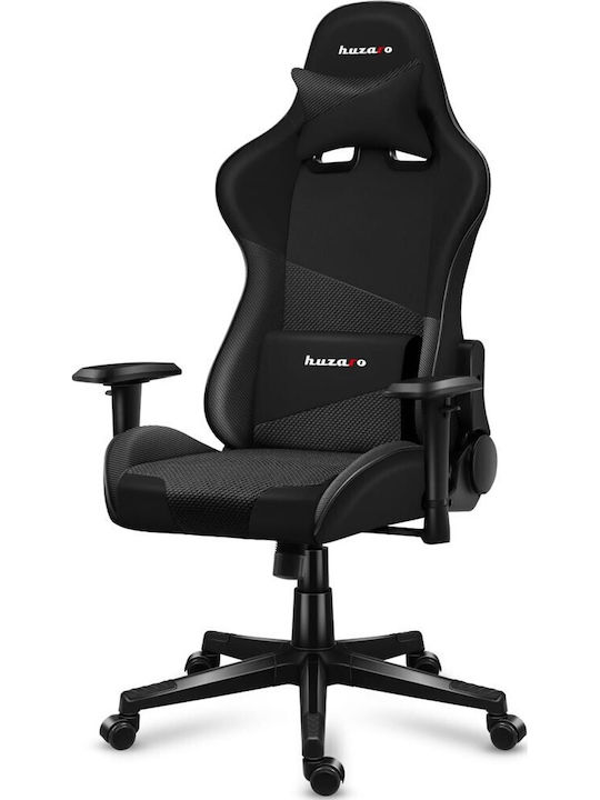 Huzaro Force 6.2 Artificial Leather Gaming Chair with Adjustable Arms Black