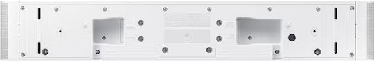 Samsung Soundbar 5.0 Bluetooth, HDMI και Wi-Fi 31W με Τηλεχειριστήριο Λευκό HW-S61D/EN