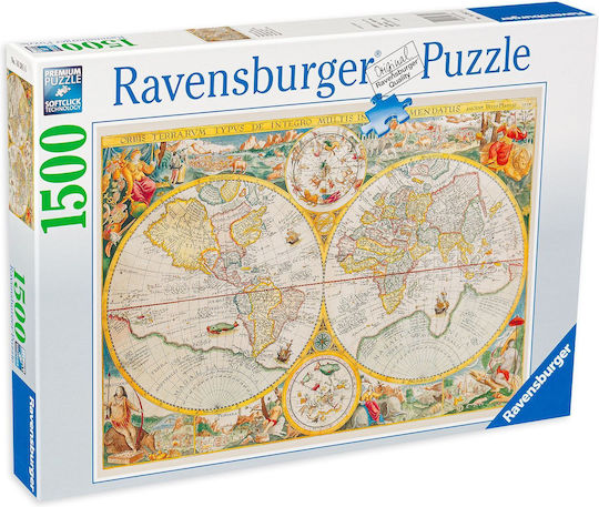 Ιστορικός Χάρτης 1594 Puzzle 2D 1500pcs