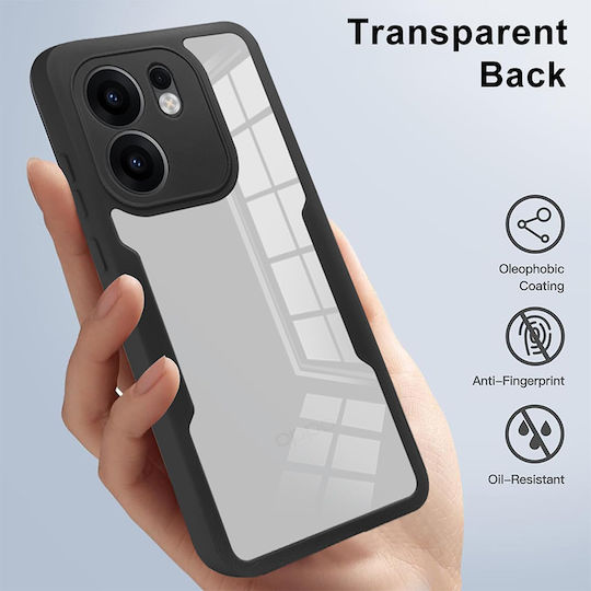 Techsuit ColorVerse 360 Vollschutz Silikon Lila Handyhülle (Oppo Reno13 F / FS)
