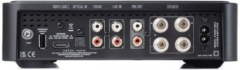 Argon Audio SA1 MK2 Leistungsverstärker Hi-Fi-Verstärker Stereo 100W/4Ω 50W/8Ω Schwarz